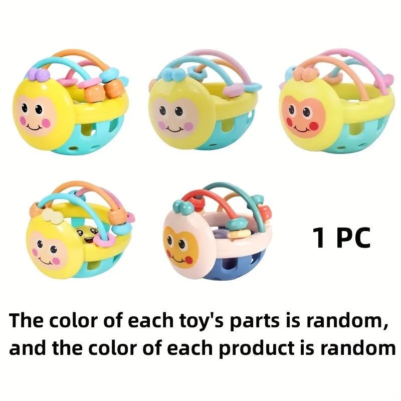 1 Pc 10cm Baby Toy Catch Ball Bendy Baby Walker Rattles Develop Intelligence Ball 0-12 Month - La Tienda Bella