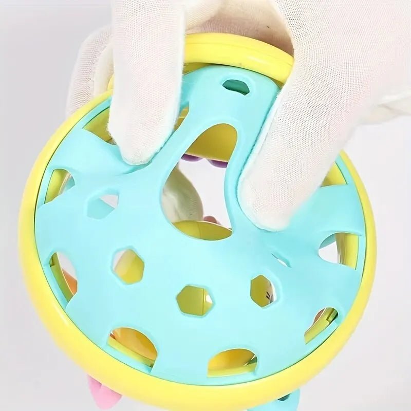 1 Pc 10cm Baby Toy Catch Ball Bendy Baby Walker Rattles Develop Intelligence Ball 0-12 Month - La Tienda Bella