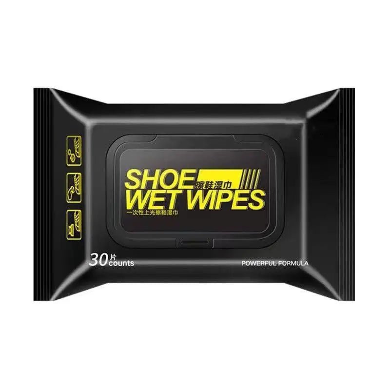 12Pcs/30Pcs Disposable Shoes Clean Wipes Portable White Shoes Cleaning - La Tienda Bella