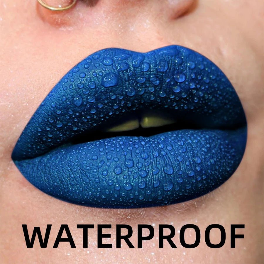 19 colors Matte Velvet Lip Gloss Waterproof Liquid Lipstick Nude Black Lips tint Makeup Lip Glaze Cosmetics Red Lip Stain Beauty - La Tienda Bella
