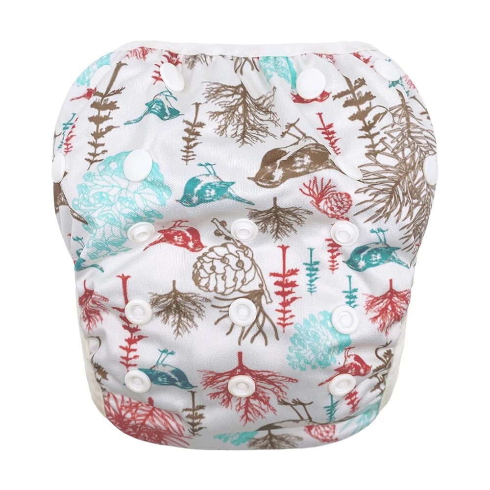 1pc Baby Swim Diapers Reuseable Washable Adjustable for Swimming Lesson Baby Shower Gifts Large Size Baby Boy Girl Swim Nappy - La Tienda Bella