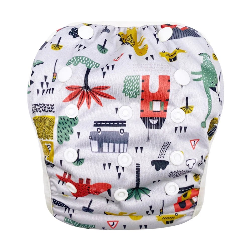 1pc Baby Swim Diapers Reuseable Washable Adjustable for Swimming Lesson Baby Shower Gifts Large Size Baby Boy Girl Swim Nappy - La Tienda Bella