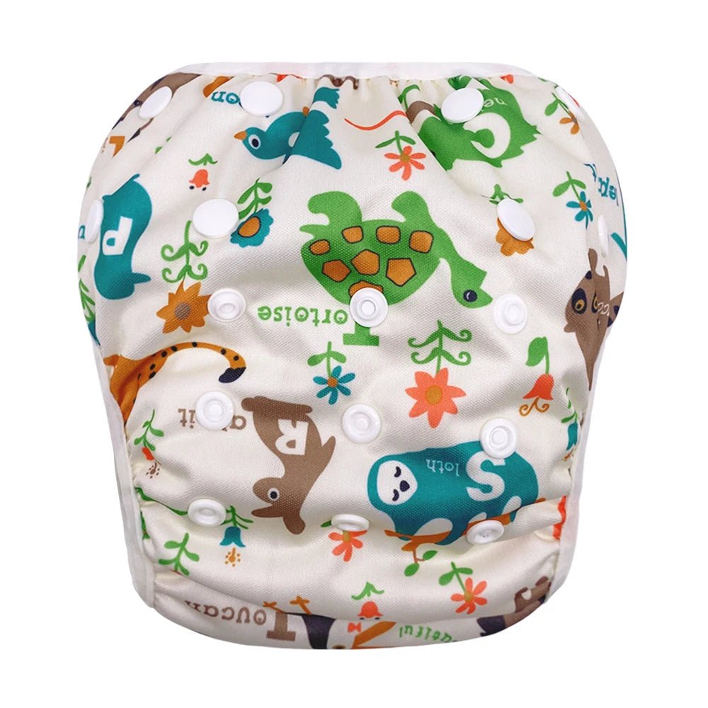 1pc Baby Swim Diapers Reuseable Washable Adjustable for Swimming Lesson Baby Shower Gifts Large Size Baby Boy Girl Swim Nappy - La Tienda Bella