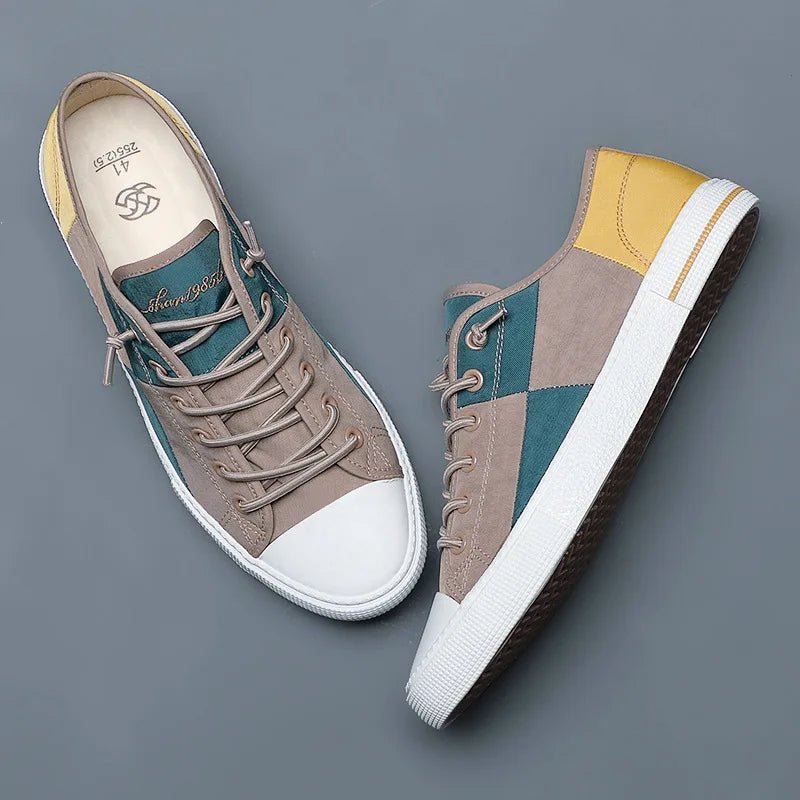 2021 Men Casual Shoes Mens Canvas Shoes for Men Shoes Men Fashion Flats Brand Fashion Men's Driving Shoes Men Sneakers - La Tienda Bella