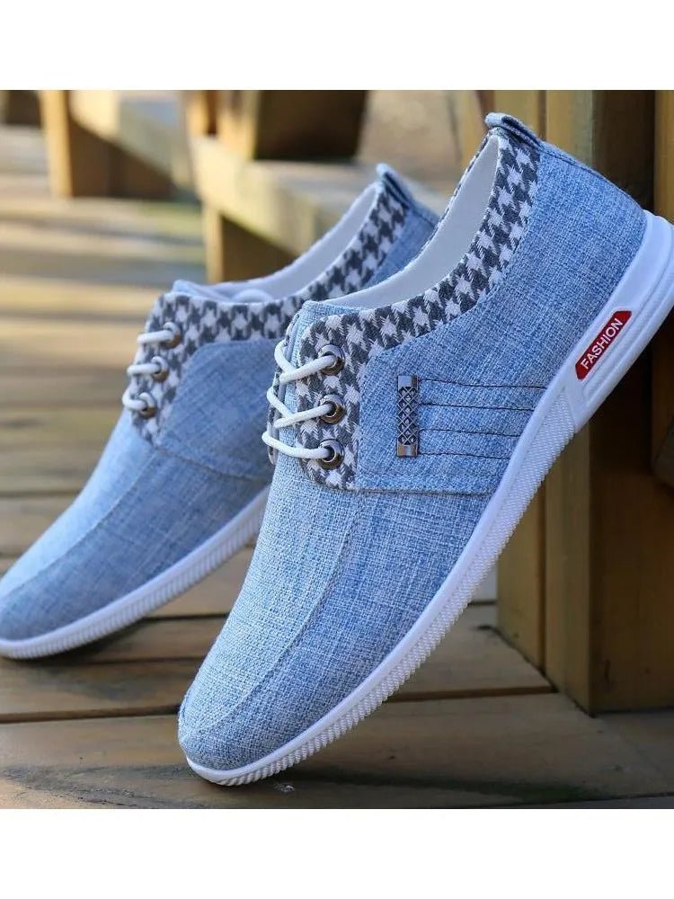 2025 New Arrival Canvas Shoes Men Spring Summer Casual Canvas Shoes For Men Flats Men Shoes Driving Sneakers Men Shoes - La Tienda Bella