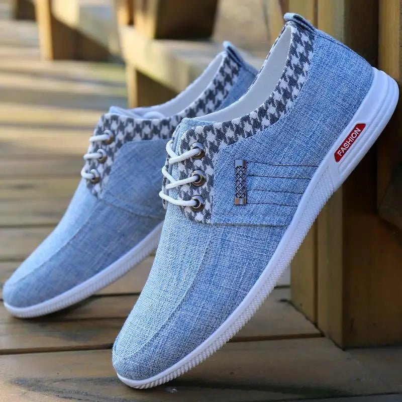 2025 New Arrival Canvas Shoes Men Spring Summer Casual Canvas Shoes For Men Flats Men Shoes Driving Sneakers Men Shoes - La Tienda Bella