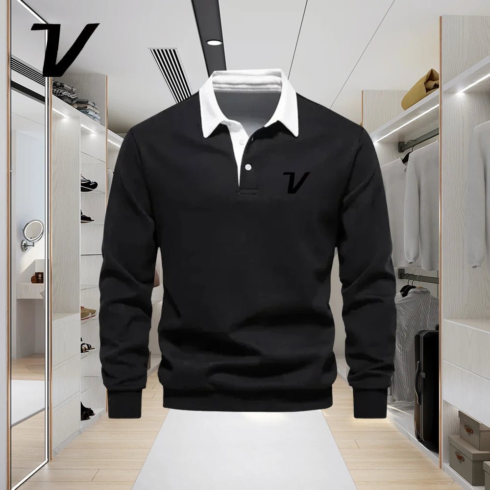 2025 Spring and Autumn New Fashionable Men's Polo Collar Sportswear Casual and Social Wear High Quality Cotton Men's Sportswear - La Tienda Bella