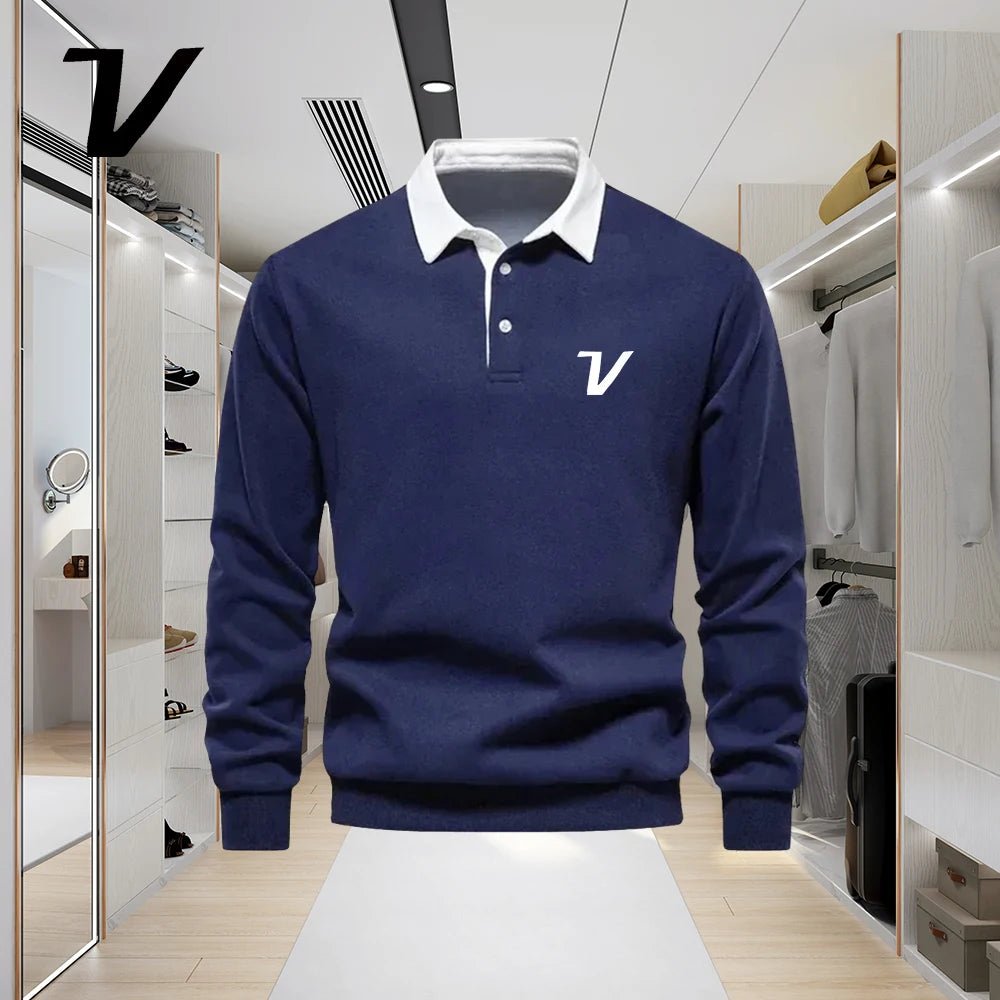 2025 Spring and Autumn New Fashionable Men's Polo Collar Sportswear Casual and Social Wear High Quality Cotton Men's Sportswear - La Tienda Bella