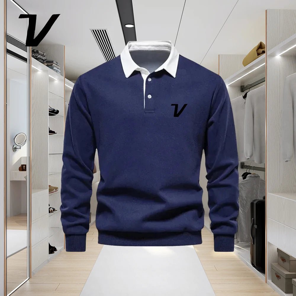 2025 Spring and Autumn New Fashionable Men's Polo Collar Sportswear Casual and Social Wear High Quality Cotton Men's Sportswear - La Tienda Bella