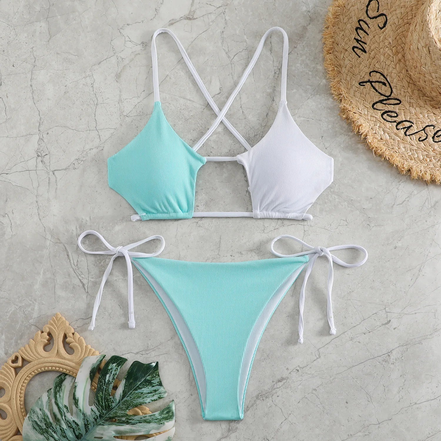 2025 String Bikini Women Brazilian Swimsuit Sexy Push Up Swimwear Female Swimming Suit Summer Beachwear - La Tienda Bella