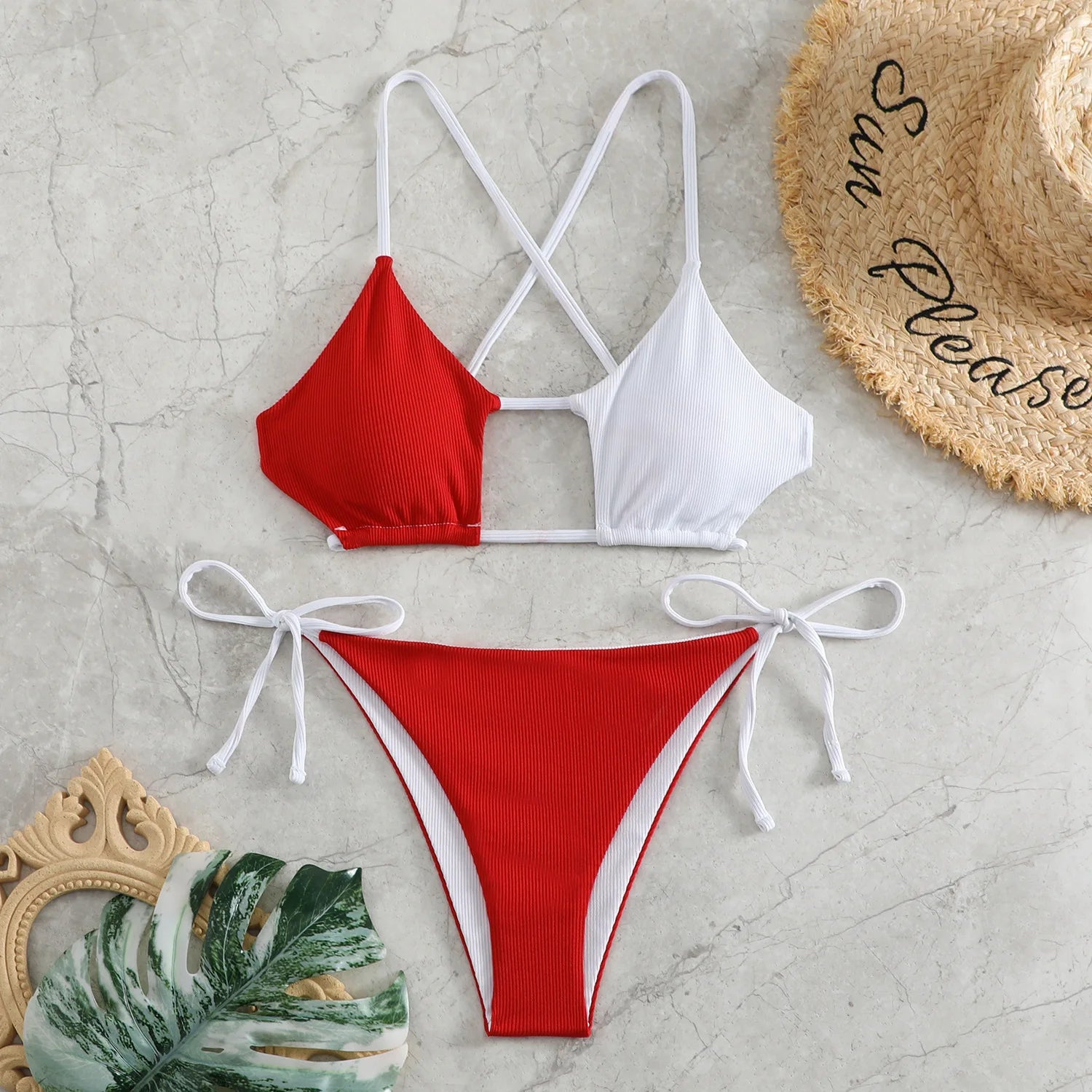 2025 String Bikini Women Brazilian Swimsuit Sexy Push Up Swimwear Female Swimming Suit Summer Beachwear - La Tienda Bella