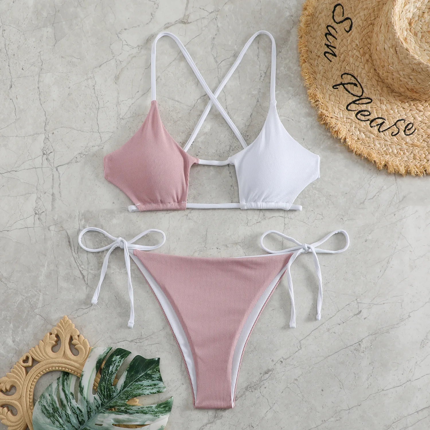2025 String Bikini Women Brazilian Swimsuit Sexy Push Up Swimwear Female Swimming Suit Summer Beachwear - La Tienda Bella
