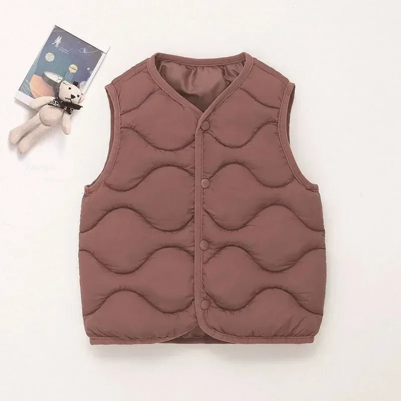 2025 Winter Kids Outdoor Vests - Children's Outerwear Waistcoat Life Jacket - La Tienda Bella