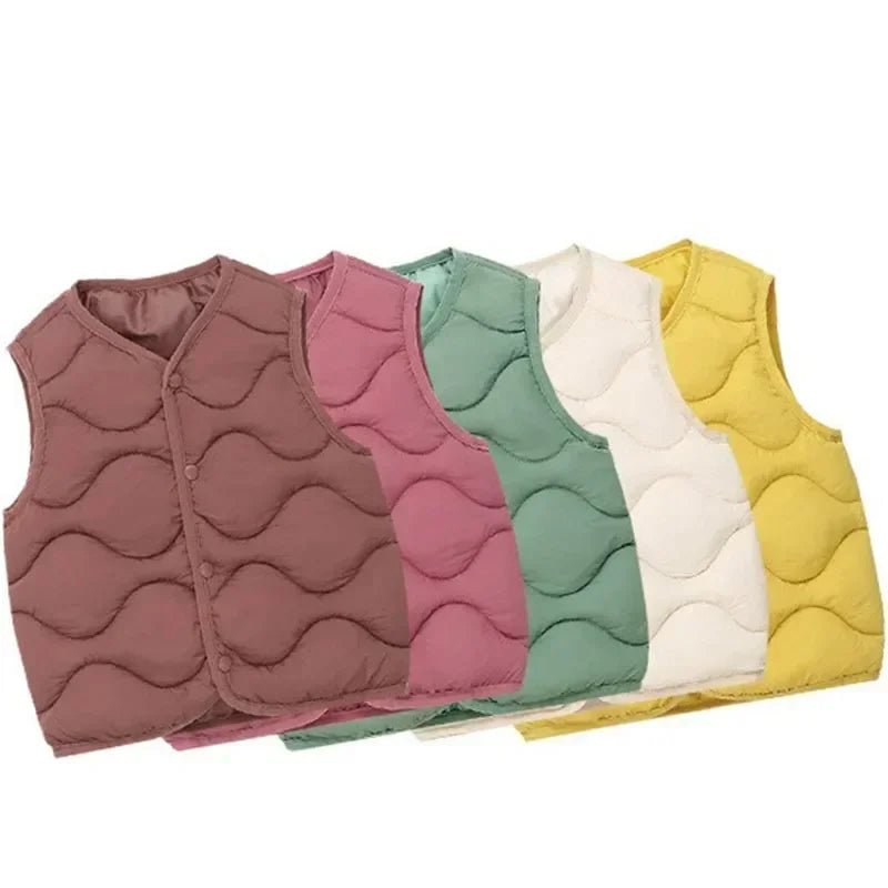 2025 Winter Kids Outdoor Vests - Children's Outerwear Waistcoat Life Jacket - La Tienda Bella