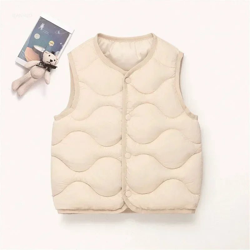 2025 Winter Kids Outdoor Vests - Children's Outerwear Waistcoat Life Jacket - La Tienda Bella