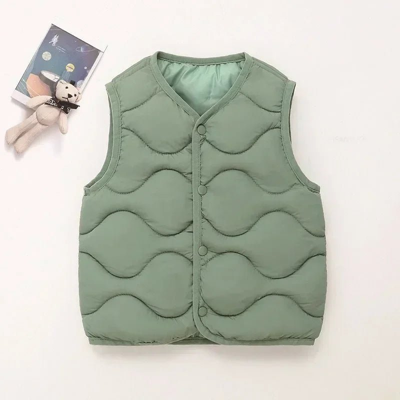 2025 Winter Kids Outdoor Vests - Children's Outerwear Waistcoat Life Jacket - La Tienda Bella