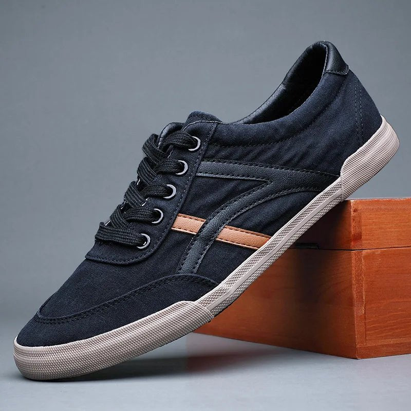 21145 Men Casual Shoes Mens Canvas Shoes for Men Shoes Men Fashion Flats Brand Fashion Men's Driving Shoes Men Sneakers - La Tienda Bella