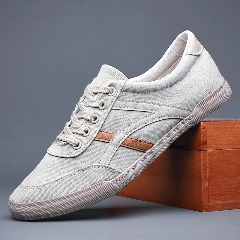 21145 Men Casual Shoes Mens Canvas Shoes for Men Shoes Men Fashion Flats Brand Fashion Men's Driving Shoes Men Sneakers - La Tienda Bella
