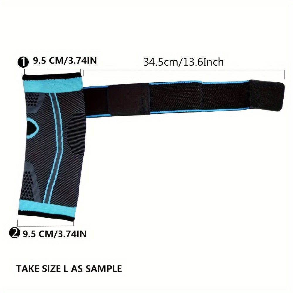 2pcs/1 Pair Ankle Brace, Adjustable Compression, High Elastic, Polyester (Polyester Fiber), Pull on Closure, Hand Wash Only, for Men & Women, Fitness, Weightlifting, Sports, Hikin - La Tienda Bella