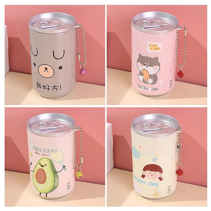 30Pcs Canned Wet Wipes Portable Children Barreled Cleaning Cloths Creative Cartoon Cute Bucket - La Tienda Bella