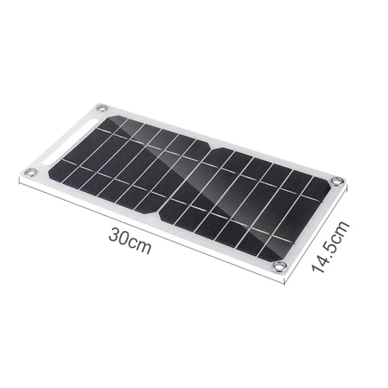 35W Sunpower Portable Solar Panel 5V Solar Plate with USB Safe Stabilize Charger For Power Bank Phone Outdoor Camping Home RV - La Tienda Bella