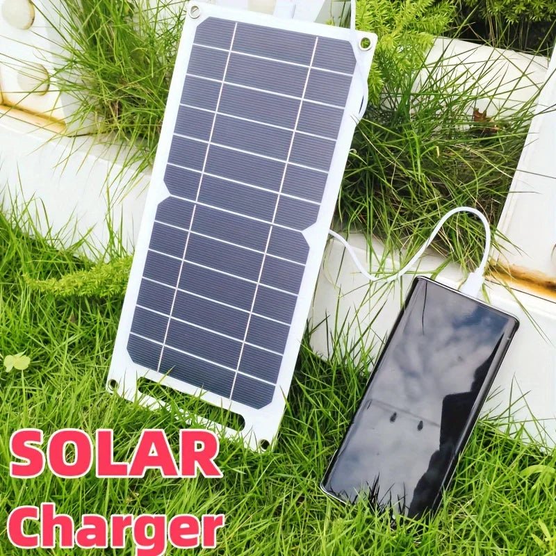 35W Sunpower Portable Solar Panel 5V Solar Plate WithUSB Safe Stabilize Charger ForPower Bank Phone Outdoor Camping Home RV Gift - La Tienda Bella