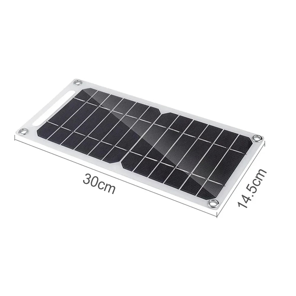 35W Sunpower Portable Solar Panel 5V Solar Plate WithUSB Safe Stabilize Charger ForPower Bank Phone Outdoor Camping Home RV Gift - La Tienda Bella