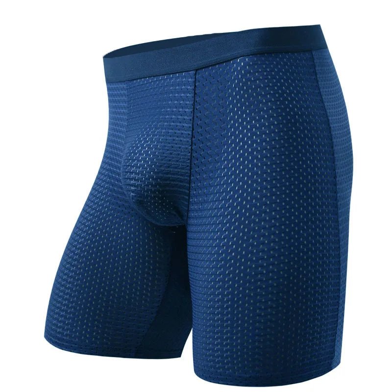 3PCS Mesh Men Underwear Man Underwear Sexy Hot Long Boxer Shorts Men Boxer Men Panties Boxers for Men Boxer Homme Man Boxer - La Tienda Bella