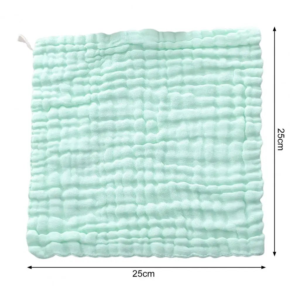 4PCS Baby Bath Towel Cotton Muslin Square 6Layer Gauze Kid Facecloth Face Wash Wipe Hand Newborn - La Tienda Bella