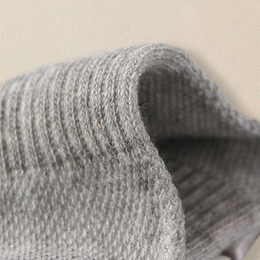 5 Pairs Men Summer Socks Trendy Fashionable Simple Versatile Men Ankle Socks Comfortable Lightweight Breathable Casual Socks - La Tienda Bella