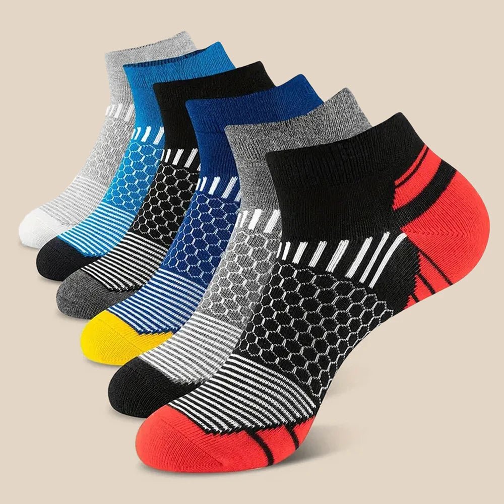 5 Pairs Men Summer Socks Trendy Fashionable Simple Versatile Men Ankle Socks Comfortable Lightweight Breathable Casual Socks - La Tienda Bella