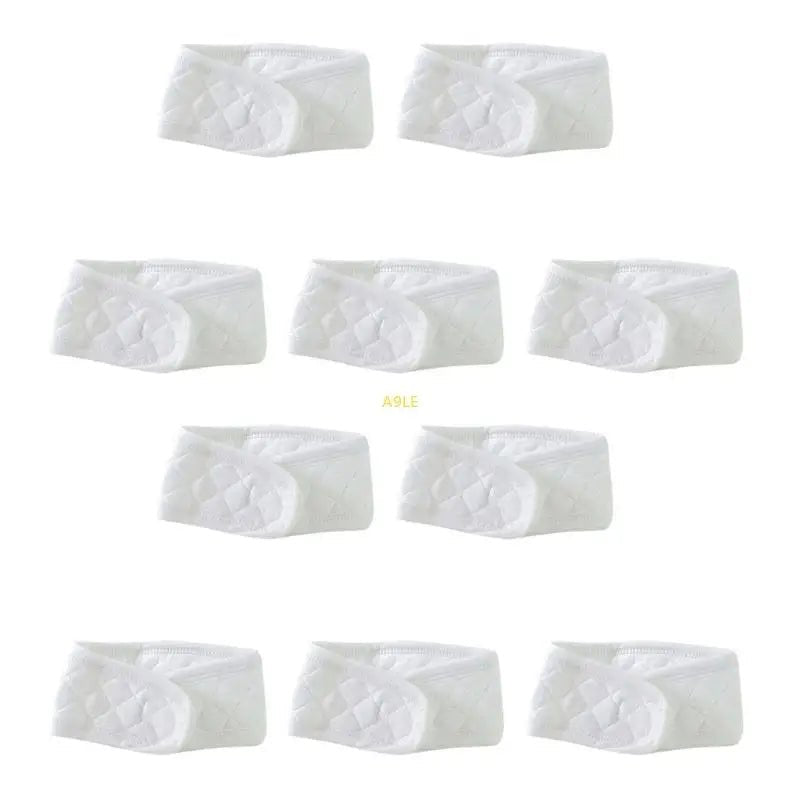 5/6/8/10/12pcs Baby Umbilical Cord Care Breathable Belly Protections Wrap Binder - La Tienda Bella