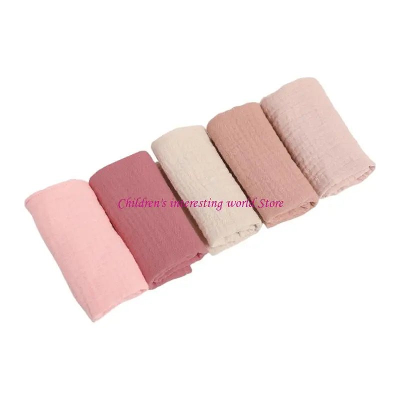 5Pcs Baby Wipes Cloths Handkerchief Square Drool Bibs Washcloths Nursing Towel Baby Wipe Brle Face - La Tienda Bella