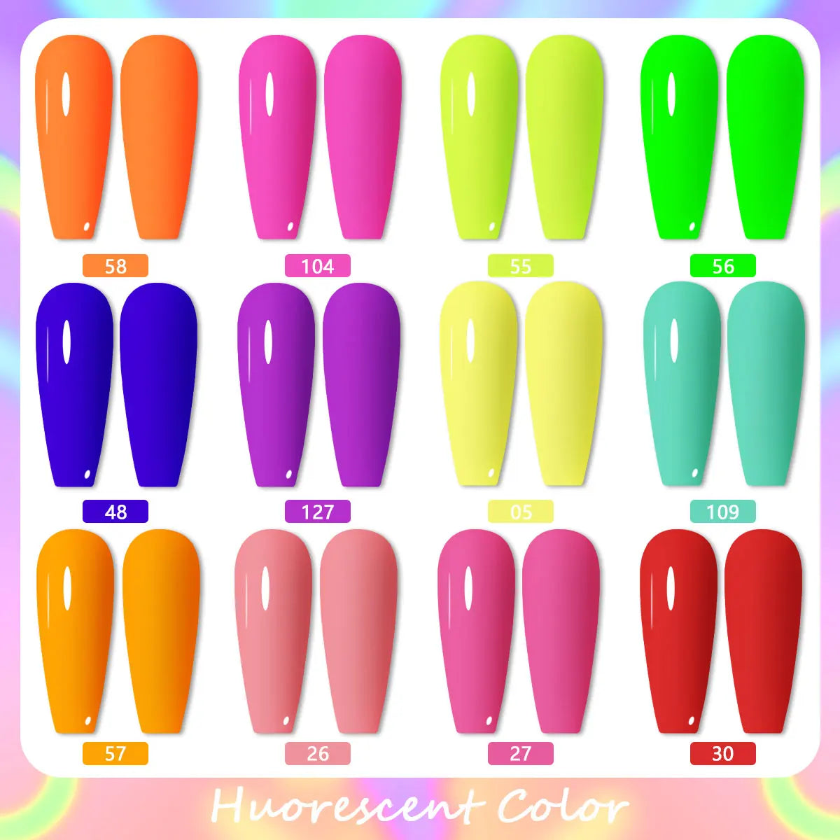 VOKY 3PCS 7ml New Trend Semi-Permanent Nail Polish Gel, Rich in Color, LED Nail Salon DIY Nail Polish Gel