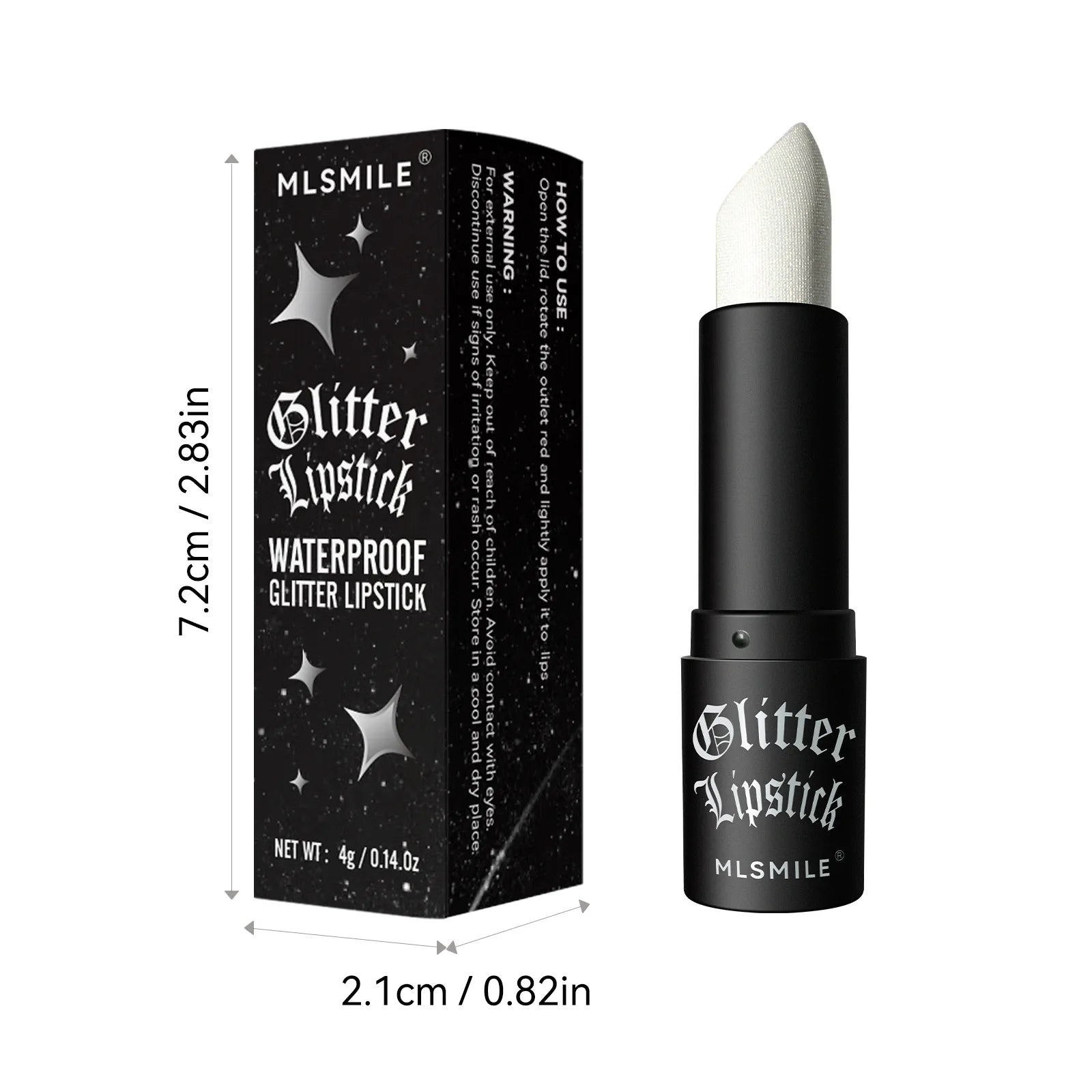 Rouge à Lèvres Pailleté (7 Couleurs) – Effet Diamant & Longue Tenue Waterproof