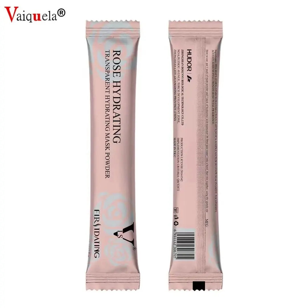 Masque Jelly Visage (Poudre Rose & Collagène) – Hydratant & Éclat – DIY Peel-Off