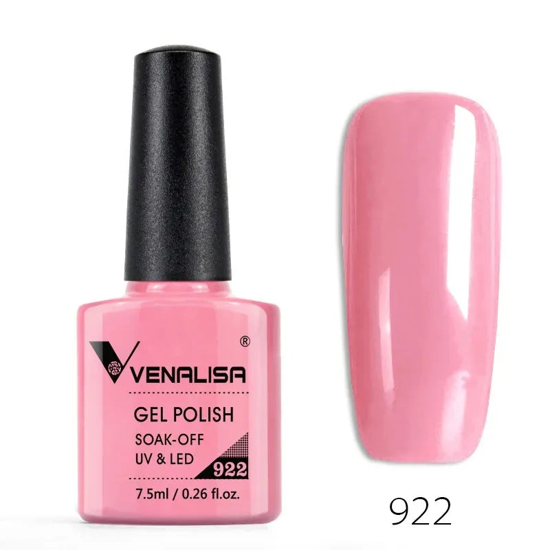 Venalisa Fashion Shiny 7.5ml Soak off UV Gel Nail Polish Nail Art Manicure Cosmetics Nail Gel Tips Varnish L1