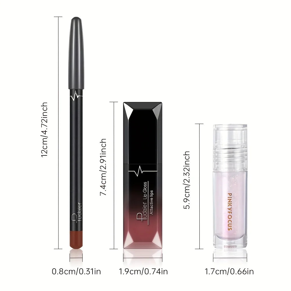 Set Crayon & Gloss – Lèvres Douces & Brillantes + Huile Nourrissante