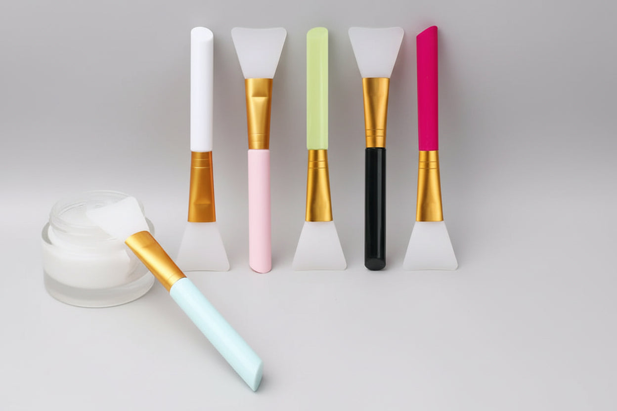 Pinceau Masque Facial en Silicone - Application Précise et Hygiénique