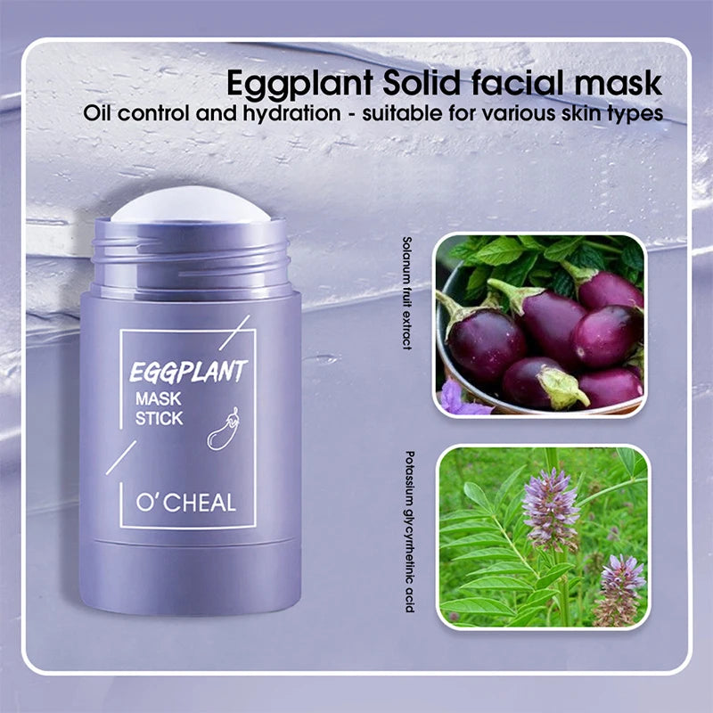 Masque Stick Visage (Thé Vert & Miel) – Nettoyant & Purifiant