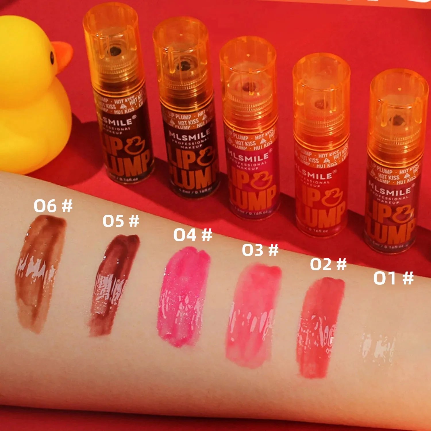 Gloss Huile Effet Miroir – Design “Canard mignon” – Hydratant & Brillant