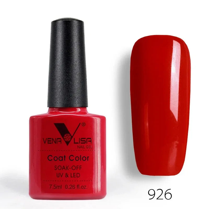 Venalisa Fashion Shiny 7.5ml Soak off UV Gel Nail Polish Nail Art Manicure Cosmetics Nail Gel Tips Varnish L1