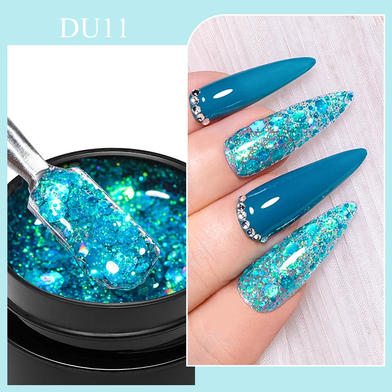 Mtssii 8ML Quick Extension Nail Gel Vernis Nude Milk White Gel Nail Polish UV Semi Permanent Nails Art For Manicure Tools