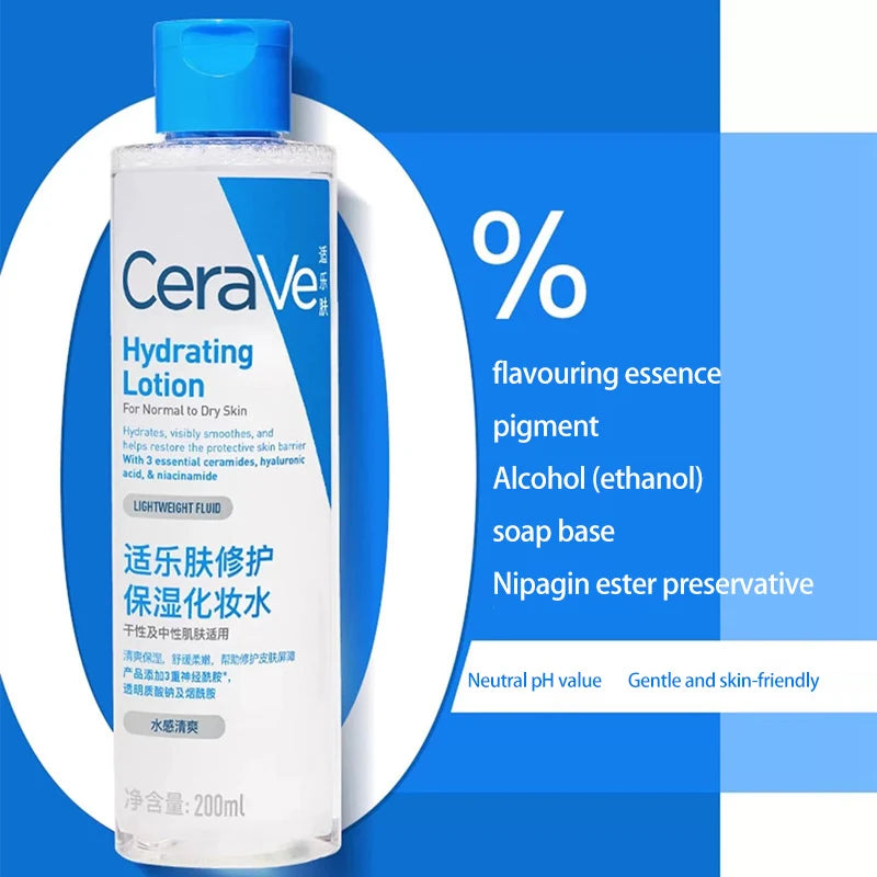 Lotion Hydratante CeraVe – Crème Douceur Peau Sensible (200 ml)