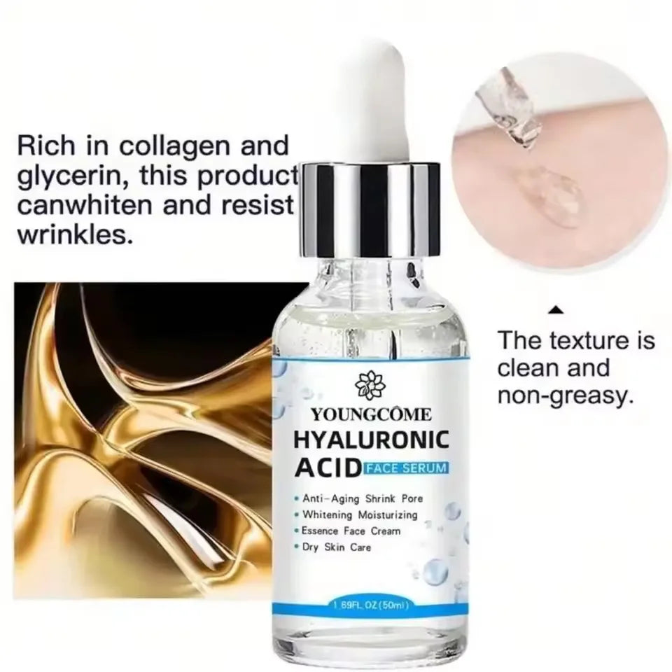 Sérum Éclaircissant à l’Acide Hyaluronique – Teint Unifié & Hydraté