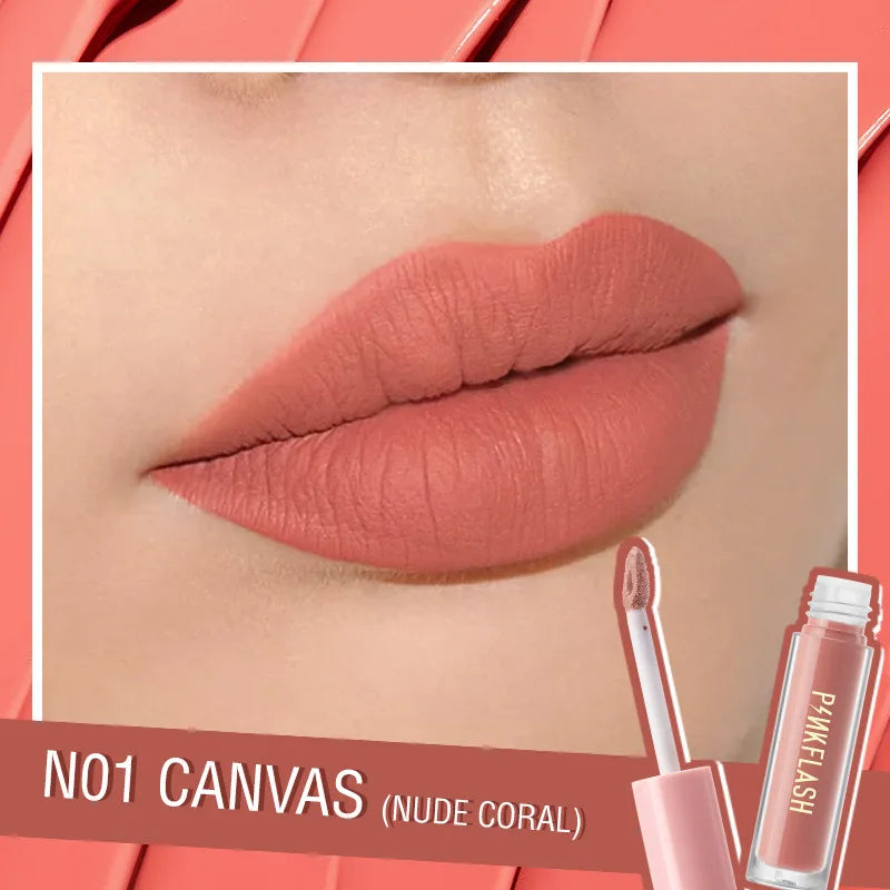 Rouge à Lèvres Mat – Longue Tenue & Waterproof – Texture Velours