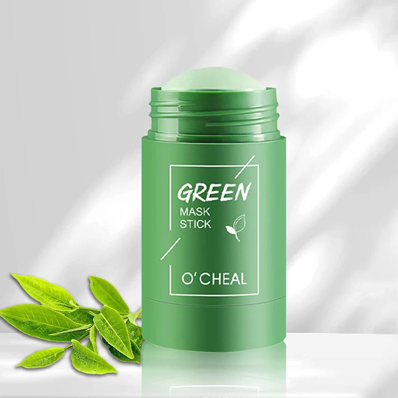 Masque Stick Visage (Thé Vert & Miel) – Nettoyant & Purifiant