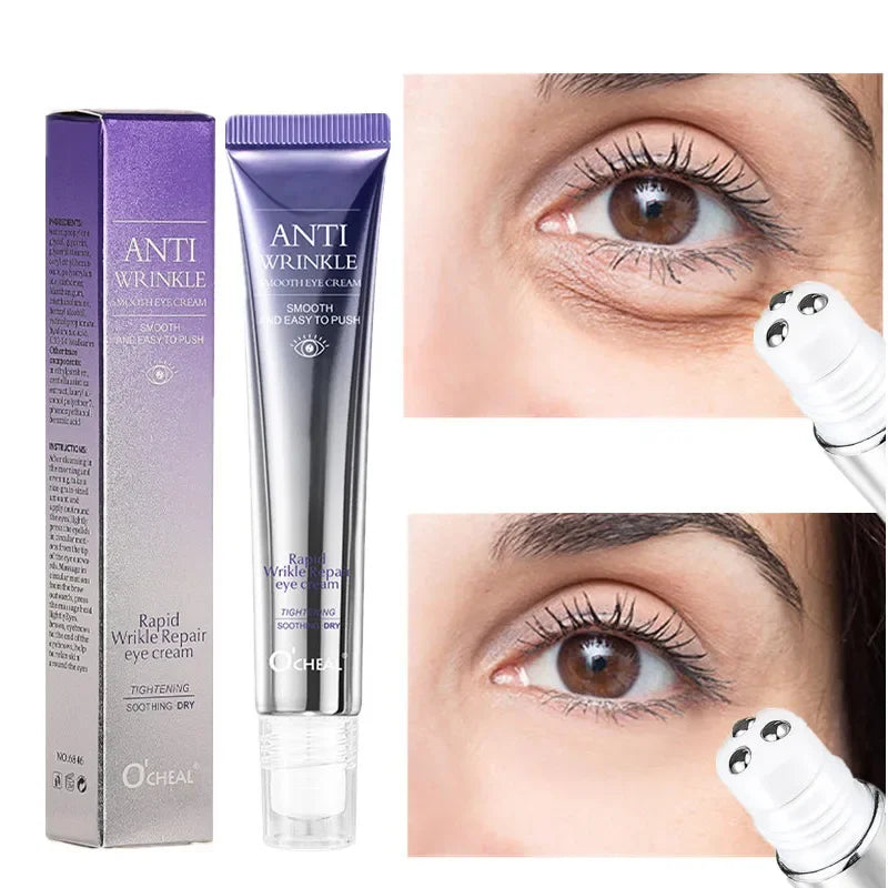 Roller Contour des Yeux 2-en-1 - Massage + Soin Anti-Âge