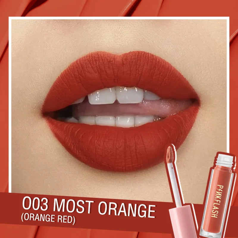 Rouge à Lèvres Mat – Longue Tenue & Waterproof – Texture Velours