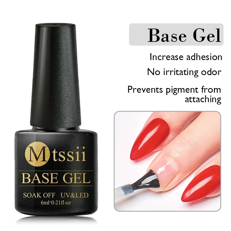 Mtssii 8ML Quick Extension Nail Gel Vernis Nude Milk White Gel Nail Polish UV Semi Permanent Nails Art For Manicure Tools